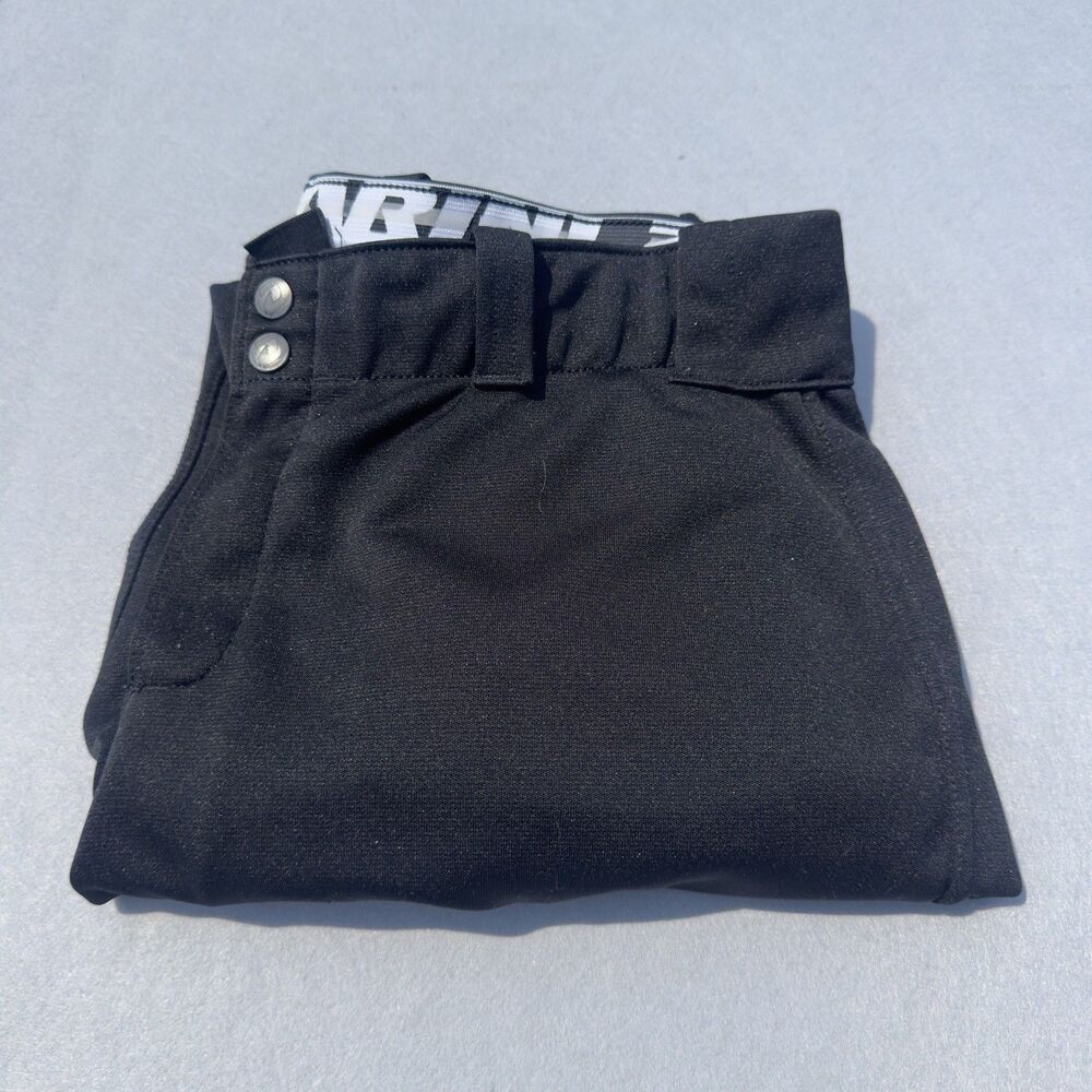 DeMarini Black Athletic Softball Pants Women's XL Elastic Waist